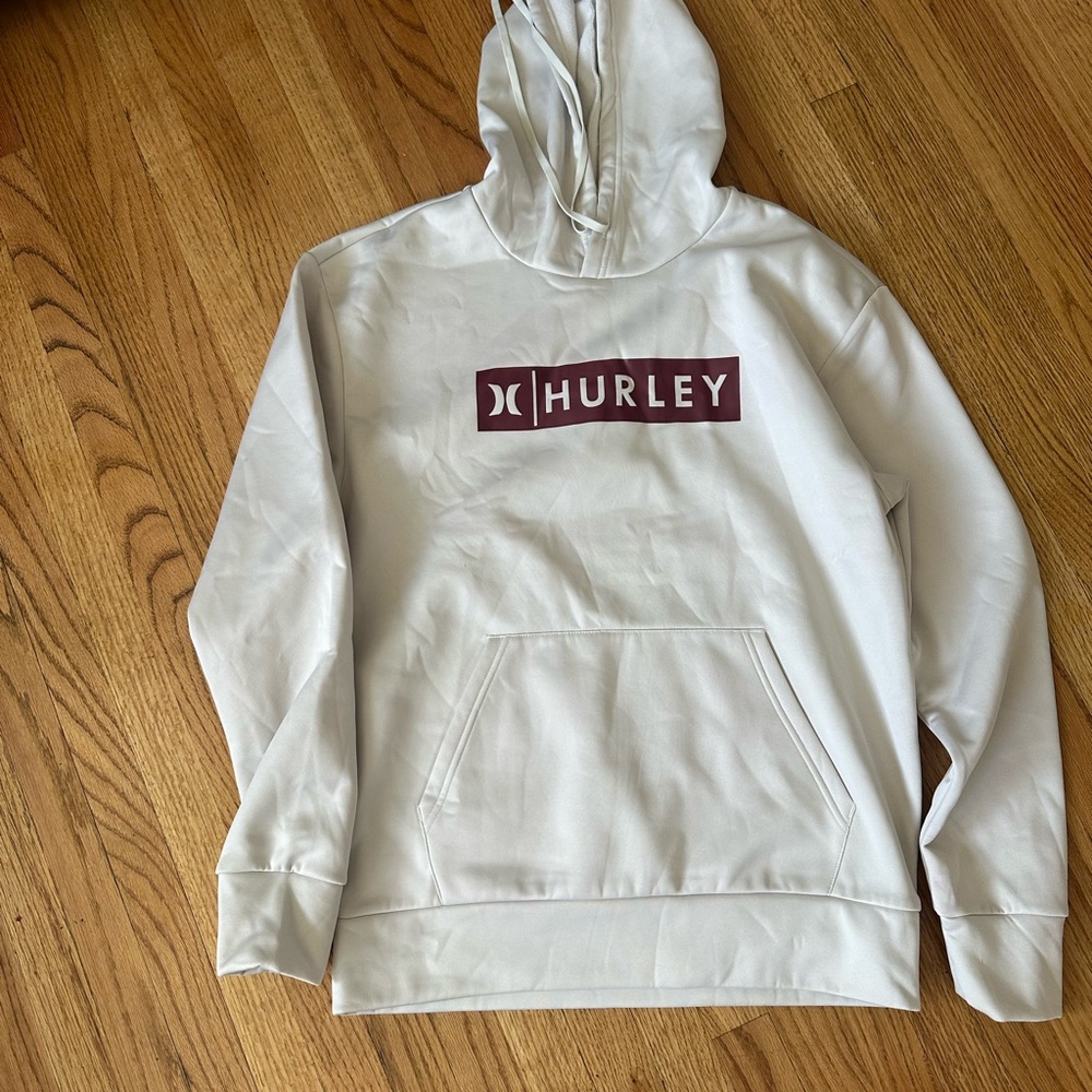 Hurley Cream Fleece Hoodie